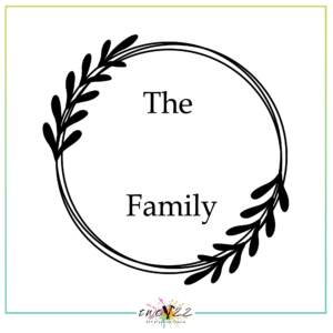 Family Monogram - Half Wreath 4