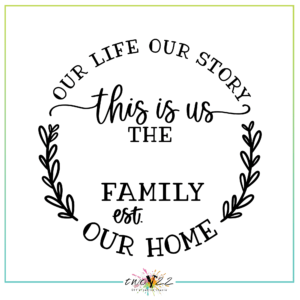 This is Us - Family Monogram